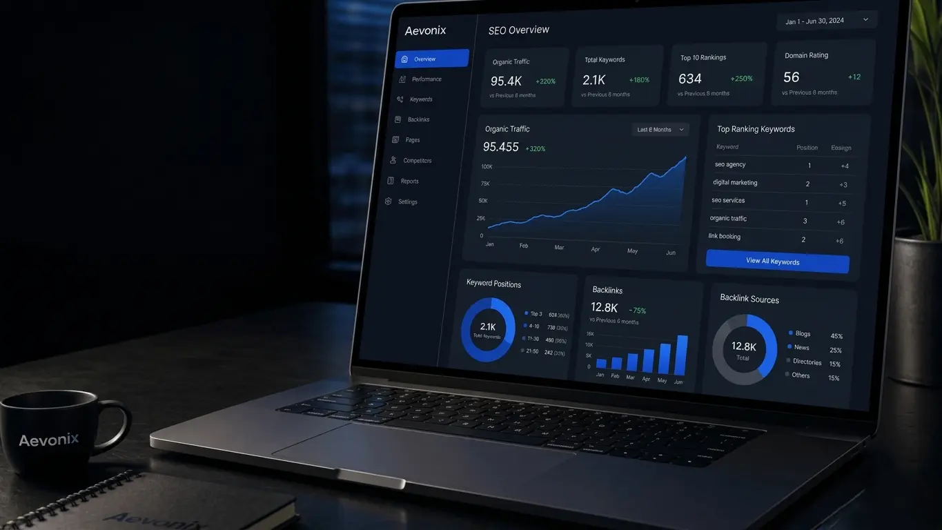 Aevonix Business Website Development Project