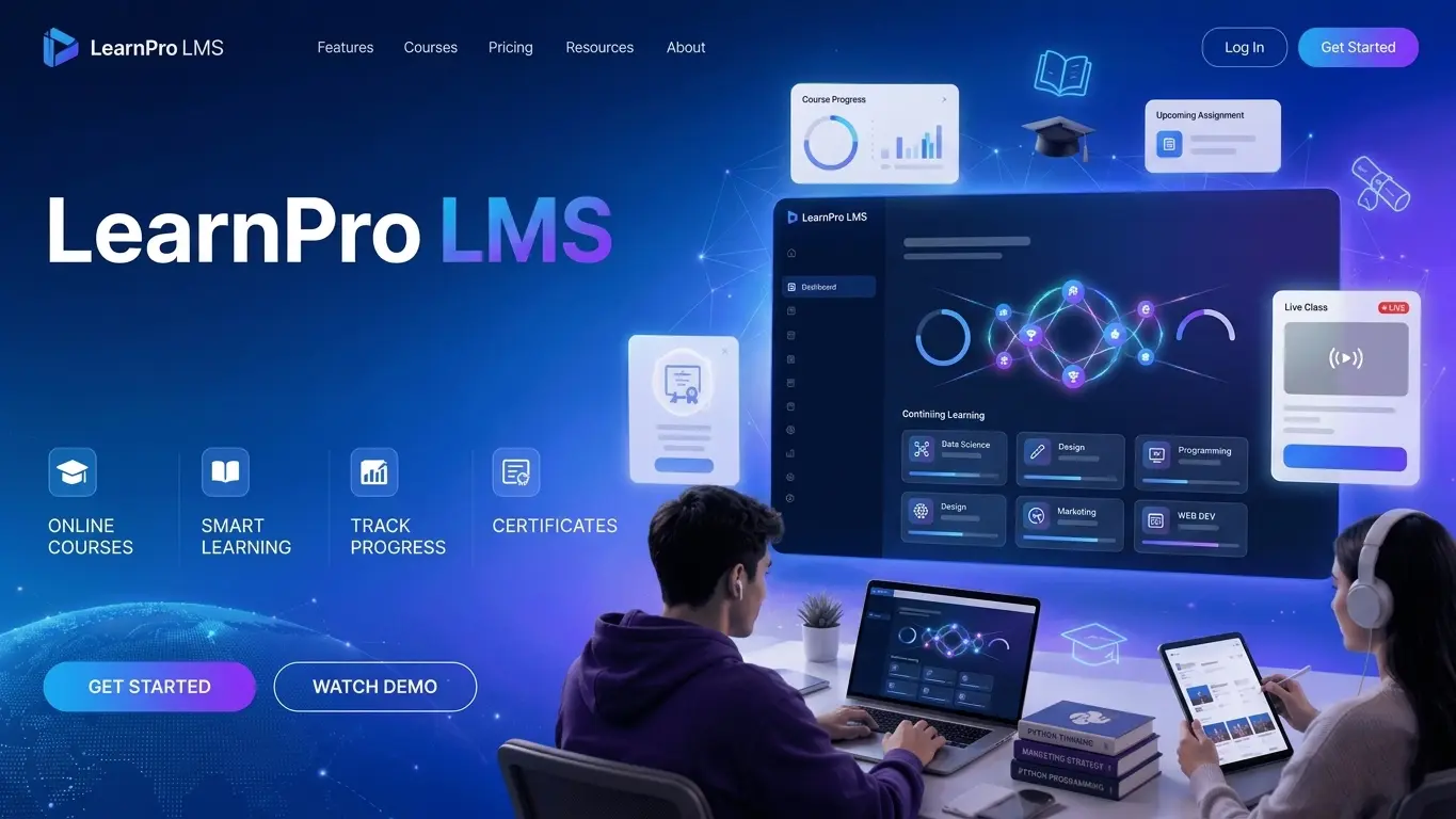 LernPro Educational Platform Web Development Project
